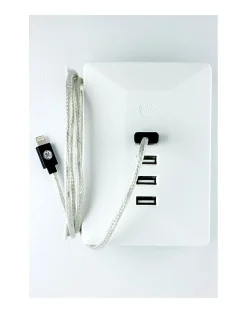 GE UltraPro USB Wall Charger, White, 31712