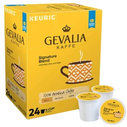 Gevalia® Single-Serve Coffee K-Cup®, Signature Blend, Carton Of 24