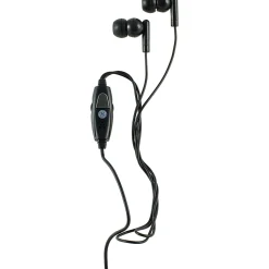 GE VoIP In-Ear Headset With Inline Microphone & Two Adapters