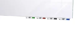 Ghent Aria Low Profile Glassboard, Magnetic, 48"H x 48"W, Square, White