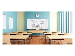 Ghent Magnetic Porcelain Dry-Erase Whiteboard, 48