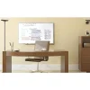 Ghent M2 Non-Magnetic Dry-Erase Whiteboard, 36" x 46 1/2", Satin Aluminum Frame