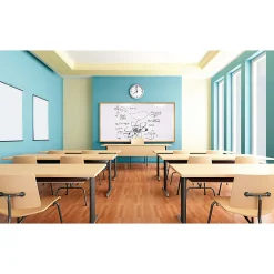 Ghent M1W Magnetic Dry-Erase Whiteboard, Porcelain, 48 1/2