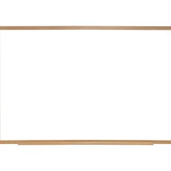 Ghent M1W Magnetic Dry-Erase Whiteboard, Porcelain, 48 1/2