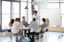 Ghent Reversible Magnetic Dry-Erase Whiteboard, 48" x 72", Aluminum Frame With Silver Finish