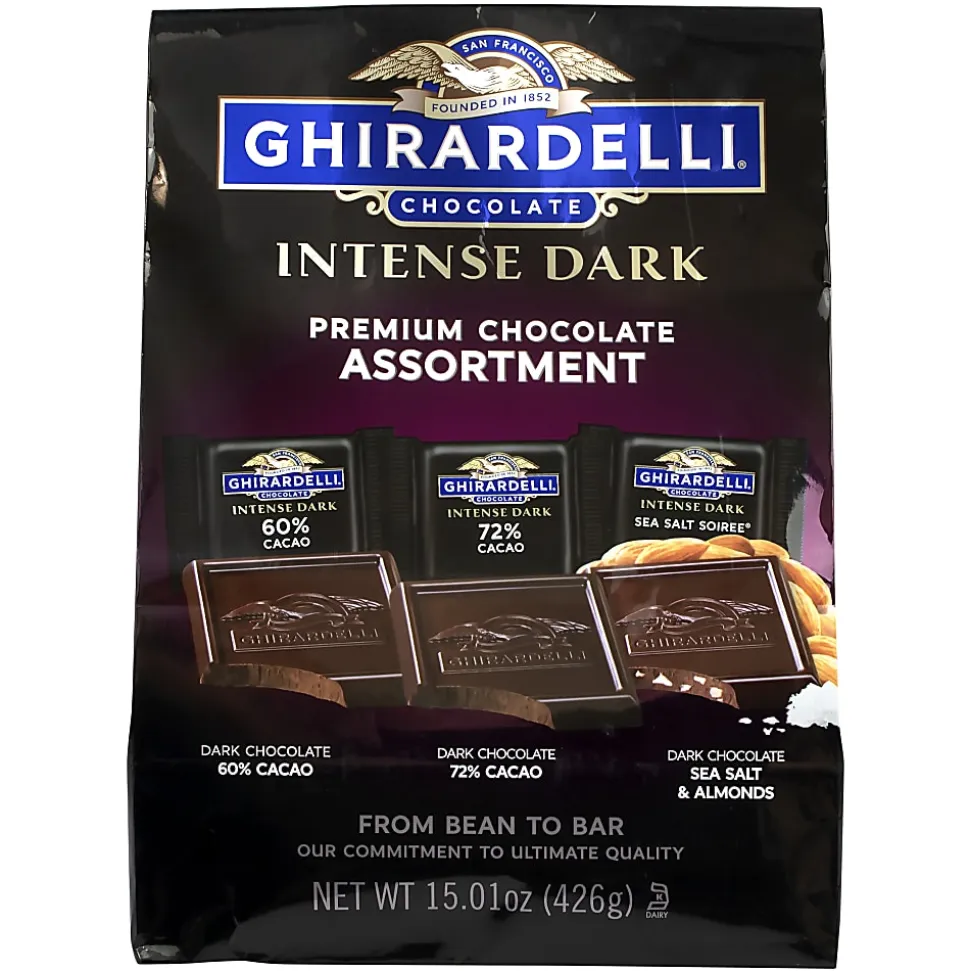 Ghirardelli Intense Dark Chocolate Premium Collection, 15.01 Oz