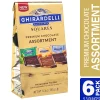 Ghirardelli Premium Chocolate Squares Assortment, 5.3 Oz, Total Qty 6