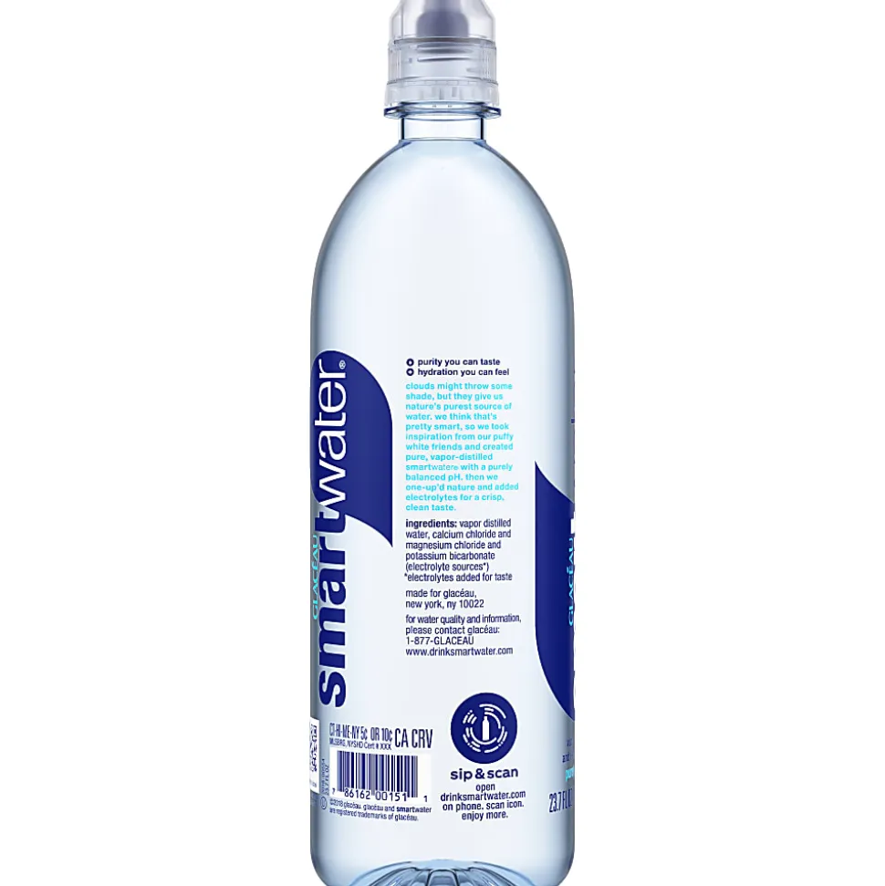 glaceau Smartwater, 23.7 Oz