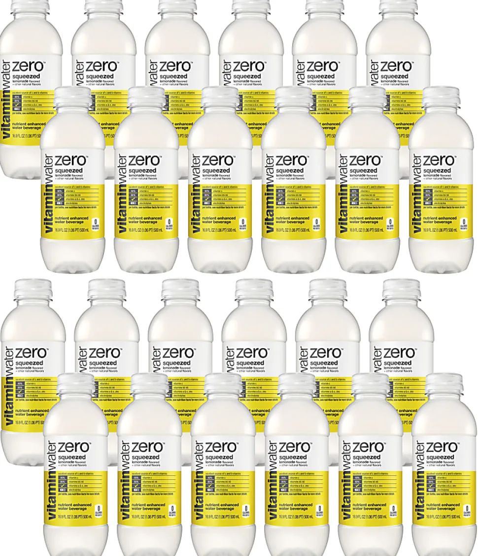 glaceau vitaminwaterzero™ Squeezed, 16.9 Oz, Pack Of 24