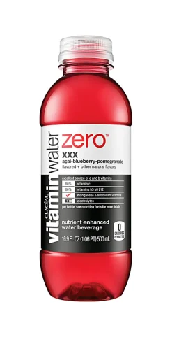 glaceau vitaminwaterzero™ XXX with Açai-Blueberry-Pomegranate Flavor, 16.9 Oz, 1 Bottle
