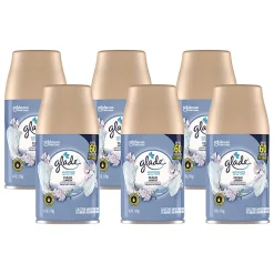Glade® Automatic Air Freshener, Clean Linen, 6.2 oz, 6/Carton