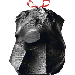 Glad ForceFlexPlus Drawstring Large Trash Bags, Large Size, 30 gal, 0.90 mil (23 Micron) Thickness, 50 Count - 78997