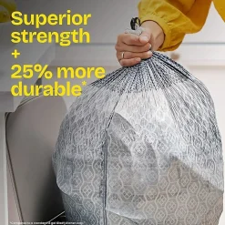 Glad ForceFlexPlus X-Large Kitchen Drawstring Bags, Fresh Clean with Febreze Freshness, Large Size, 180 Count - 78913CT