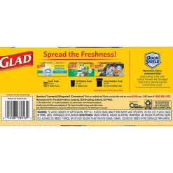 Glad ForceFlexPlus XL X, Large Kitchen Drawstring Trash Bags, Fresh Clean with Febreze Freshness, Large Size, 30 Count -  CLO78913