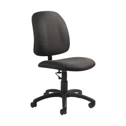Global® Goal Low-Back Task Chair, 39"H x 20 1/2"W x 24 1/2"D, Slate/Black