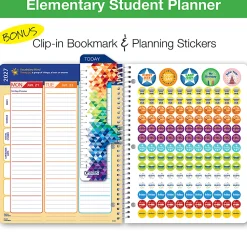 2026-2027 Global 11-Month Weekly/Monthly Academic Year Elementary Student-Matrix Planner, 8-1/2