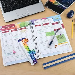 2026-2027 Global 11-Month Weekly/Monthly Academic Year Secondary Student-Matrix Planner, 8-1/2