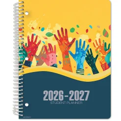 2026-2027 Global 11-Month Weekly/Monthly Academic Year Elementary Student-Block Planner, 8-1/2” x 11”, Teamwork, August To June, Total Qty 1