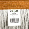 Globe Commercial Products Cotton Wet Mop Refill, 20 Oz, White