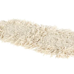 Globe Commercial Products Cotton Dust Mop Refill, 24" x 5", White