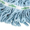Globe Commercial Products Synthetic Wet Mop Refill, 20 Oz, Blue, 3091EA
