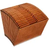 Globe-Weis® High-Quality Daily Expanding File, Letter Size, 31 Pockets, 1-31, Brown