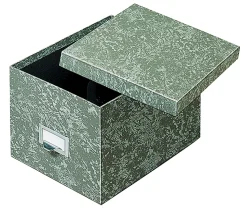 Globe Weis® Index Card Storage Tray, 6" x 9", 70% Recycled, Green