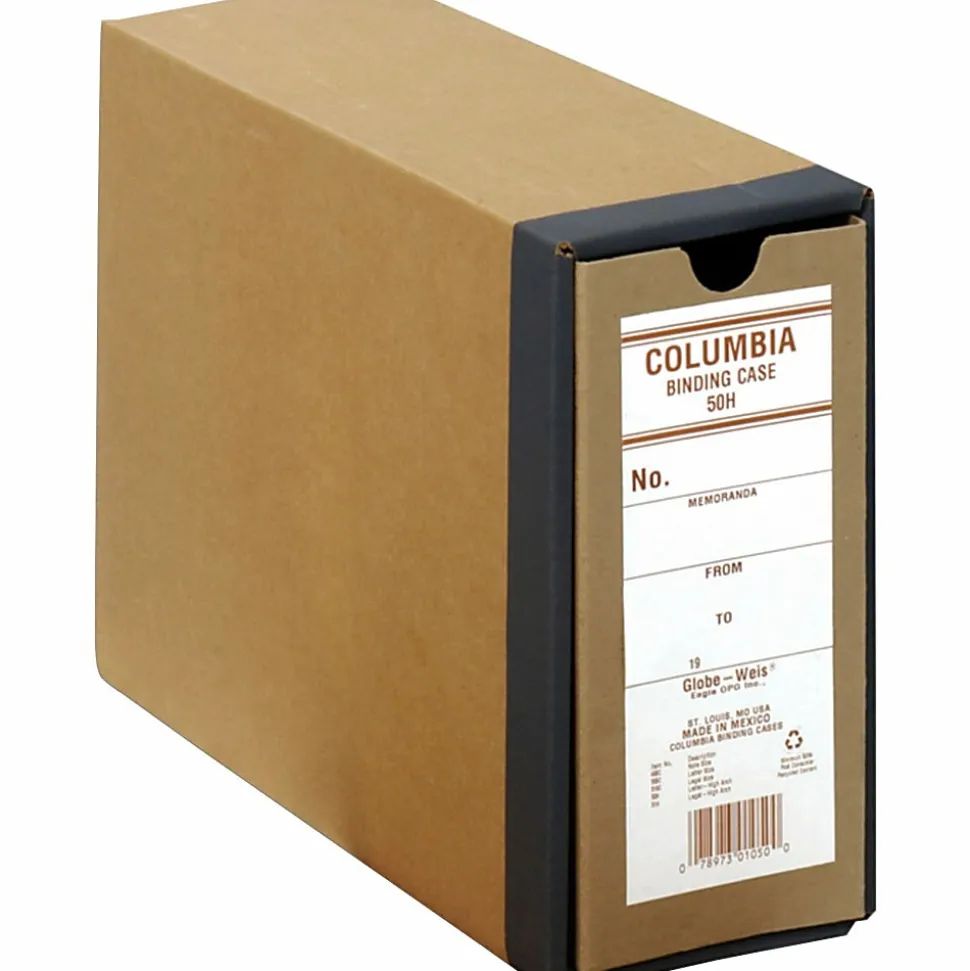 Globe-Weis® 100% Recycled Binding Case, Letter