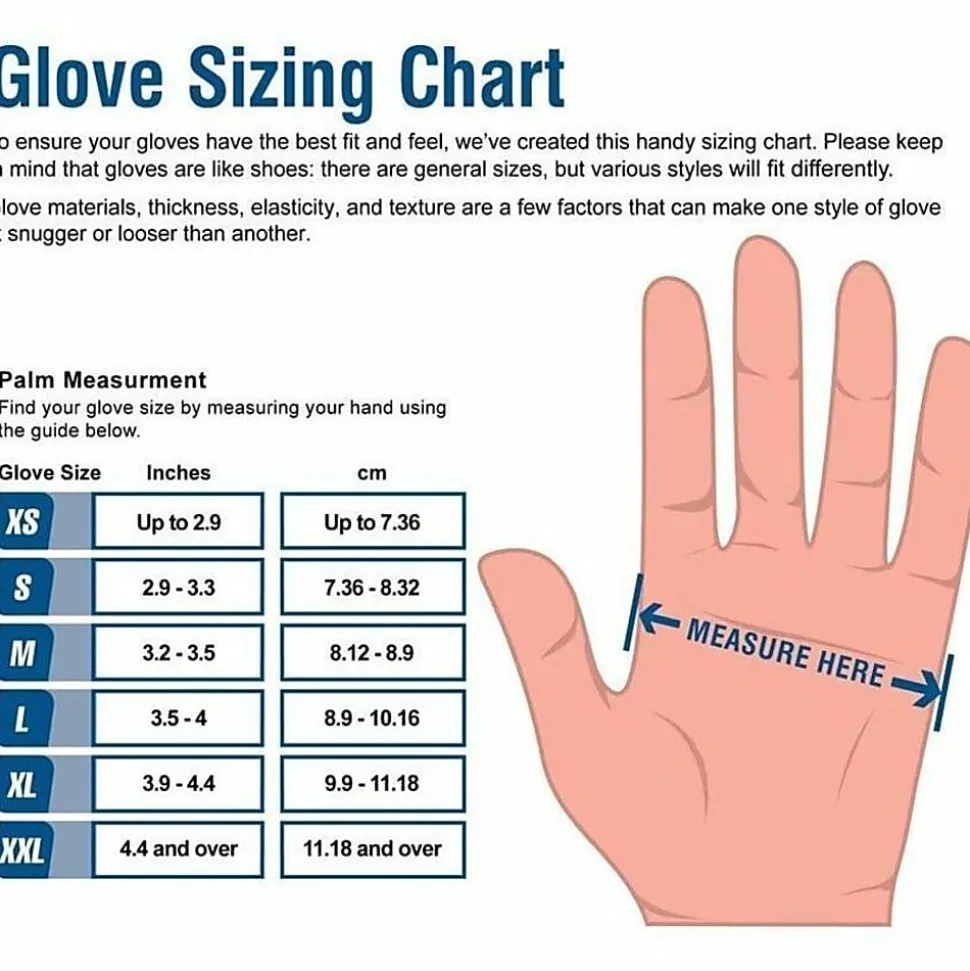 Gloveworks Black Nitrile Industrial Powder-Free Disposable Gloves, Large, Black, Box Of 100 Gloves