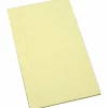 Glued Writing Pads By SKILCRAFT®, 8 1/2" x 14", Yellow, Legal Ruled Both Sides, Pack Of 12 (AbilityOne 7530-01-124-7632)