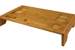GNBI Bamboo Monitor Stand, 3 7/8”H x 23 3/4”W x 11 3/4”D, Natural