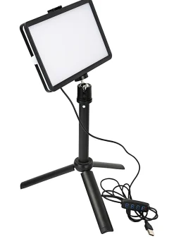 GNBI Video Conference Ring Light, 20”H, 5W, Black