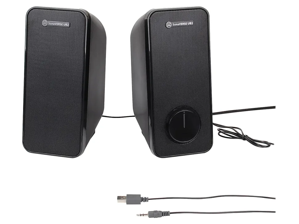 GOgroove SonaVERSE 2.0 Speaker System - Desktop - USB