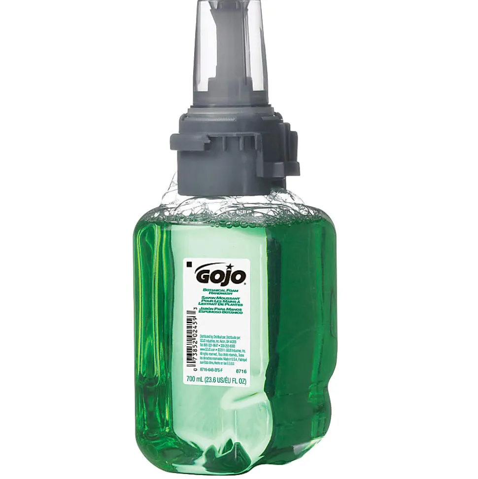 GOJO® ADX-7 Foam Hand Wash Soap, Botanical Scent, 23.6 Oz Refill