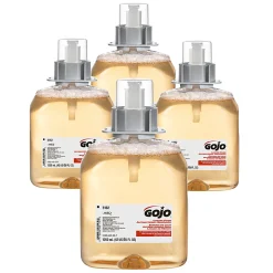 GOJO® FMX-12 Luxury Antibacterial Foam Hand Soap Wash, Fresh Fruit Scent, 42.27 Oz, Carton Of 4 Bottles