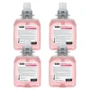 GOJO® FMX-12 Luxury Foam Hand Wash Soap, Cranberry Scent, 42.27 Oz, Carton Of 4 Bottles