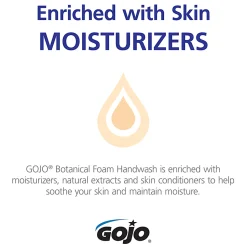 GOJO® Foam Hand Wash Soap, Botanical Scent, 42 Oz, Case Of 3 Bottles