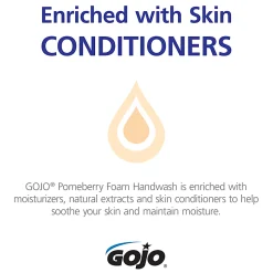 GOJO® Foam Hand Wash Soap, Pomeberry Scent, 40.5 Oz Refill