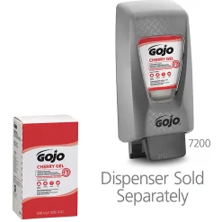 GOJO® Gel Pumice Hand Soap Cleaner, Cherry Scent, 67.6 Oz, Case Of 4 Refills