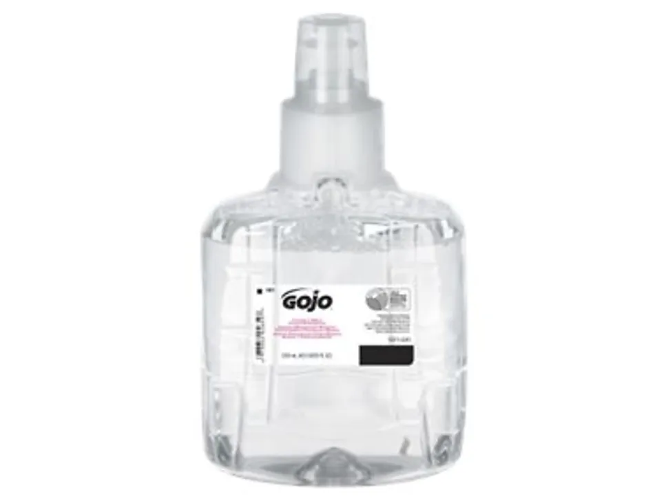 GOJO® LTX-12 Clear & Mild Foam Hand Wash Soap, Unscented, 40 Oz, Case Of 2 Bottles