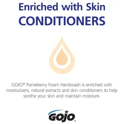 GOJO® LTX-12™ Pomeberry Foam Handwash Refills, 40.57 oz (1,200 mL), Case Of 2