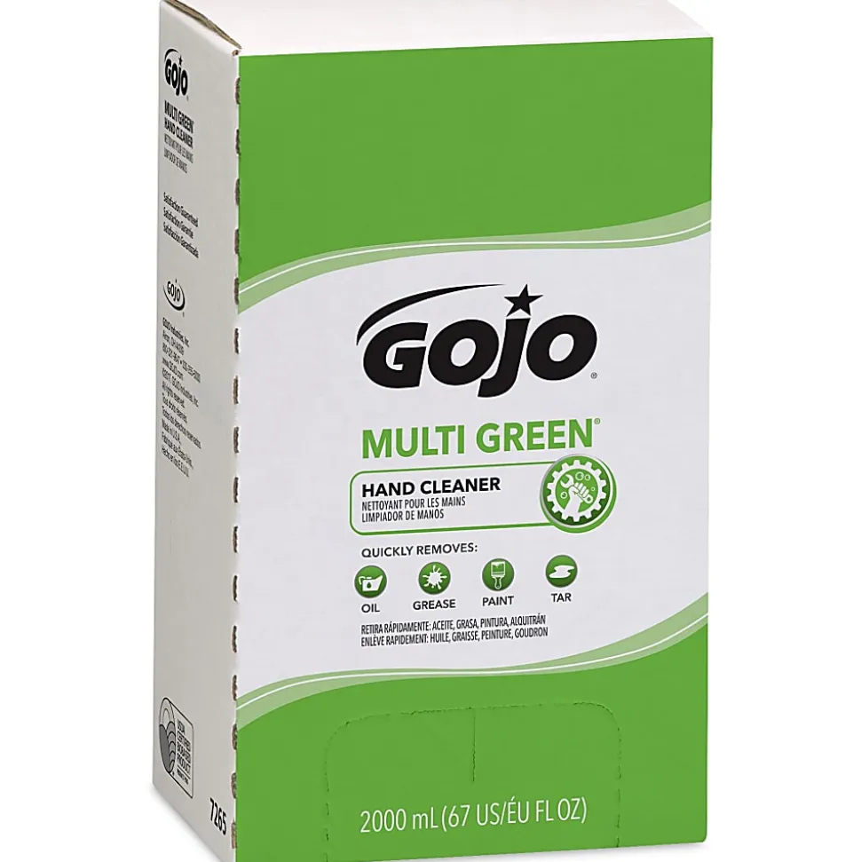 GOJO® Multi-Green Gel Hand Soap Cleaner, Citrus Scent, 6.76 Oz Bottle