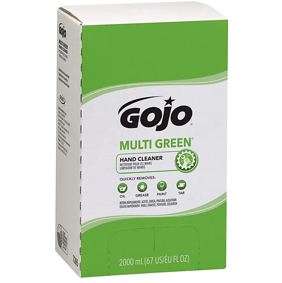 GOJO® Multi-Green Gel Hand Soap Cleaner, Citrus Scent, 6.76 Oz Bottle