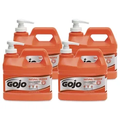 GOJO® NATURAL ORANGE Pumice Hand Cleaner, Citrus Scent, 0.5 gal