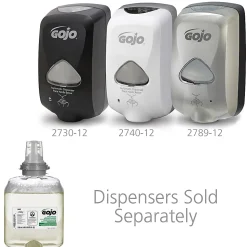GOJO® TFX 2730 Green Seal Certified Foam Hand Soap Cleaner, Unscented, 40.5 Oz Bottle
