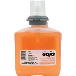GOJO® TFX Touch-Free Antibacterial Foam Hand Soap, Orange Scent, 40.5 Oz Bottle