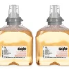 GOJO® TFX Touch-Free Antibacterial Foam Hand Soap, Orange Scent, 40.5 Oz, Carton Of 2 Bottles