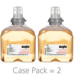 GOJO® TFX Touch-Free Antibacterial Foam Hand Soap, Orange Scent, 40.5 Oz, Carton Of 2 Bottles