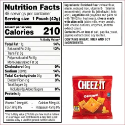 Goldfish Baked Snack Crackers/Sunshine Cheez-It Bundle