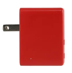 GoMovi Vivitar Dual USB OD5022 Wall Charger, Red